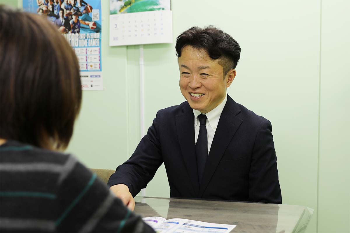 お客様のニーズを丁寧にヒアリング お客様のニーズを丁寧にヒアリング